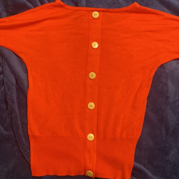 NYC XS sweater with buttons up back - Picture 2 of 3